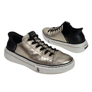 Skechers Snoop Dogg Slip-ins Snoop One Double G Gold Sneakers Men 9 /Women 10.5